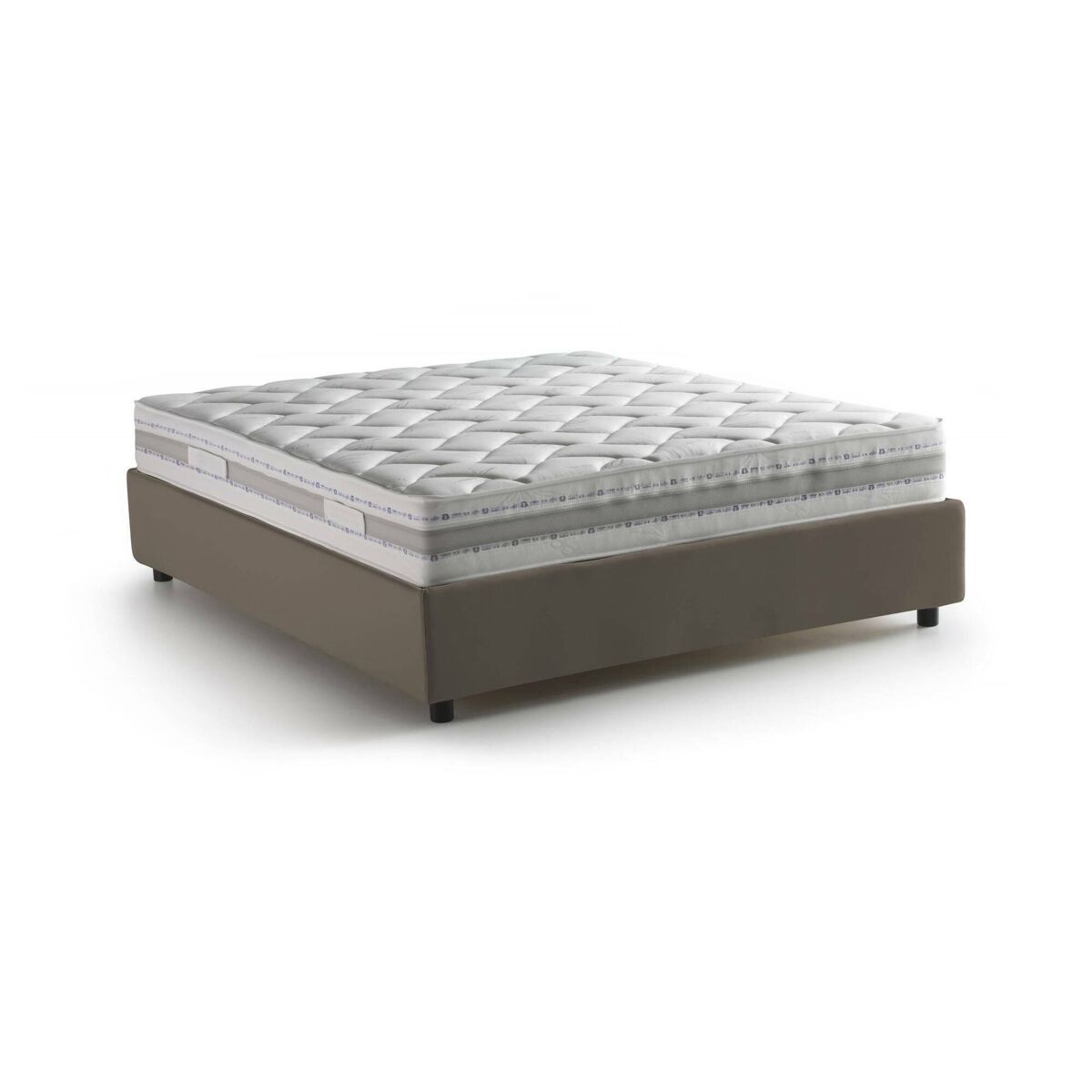 Cama de casal de tecido