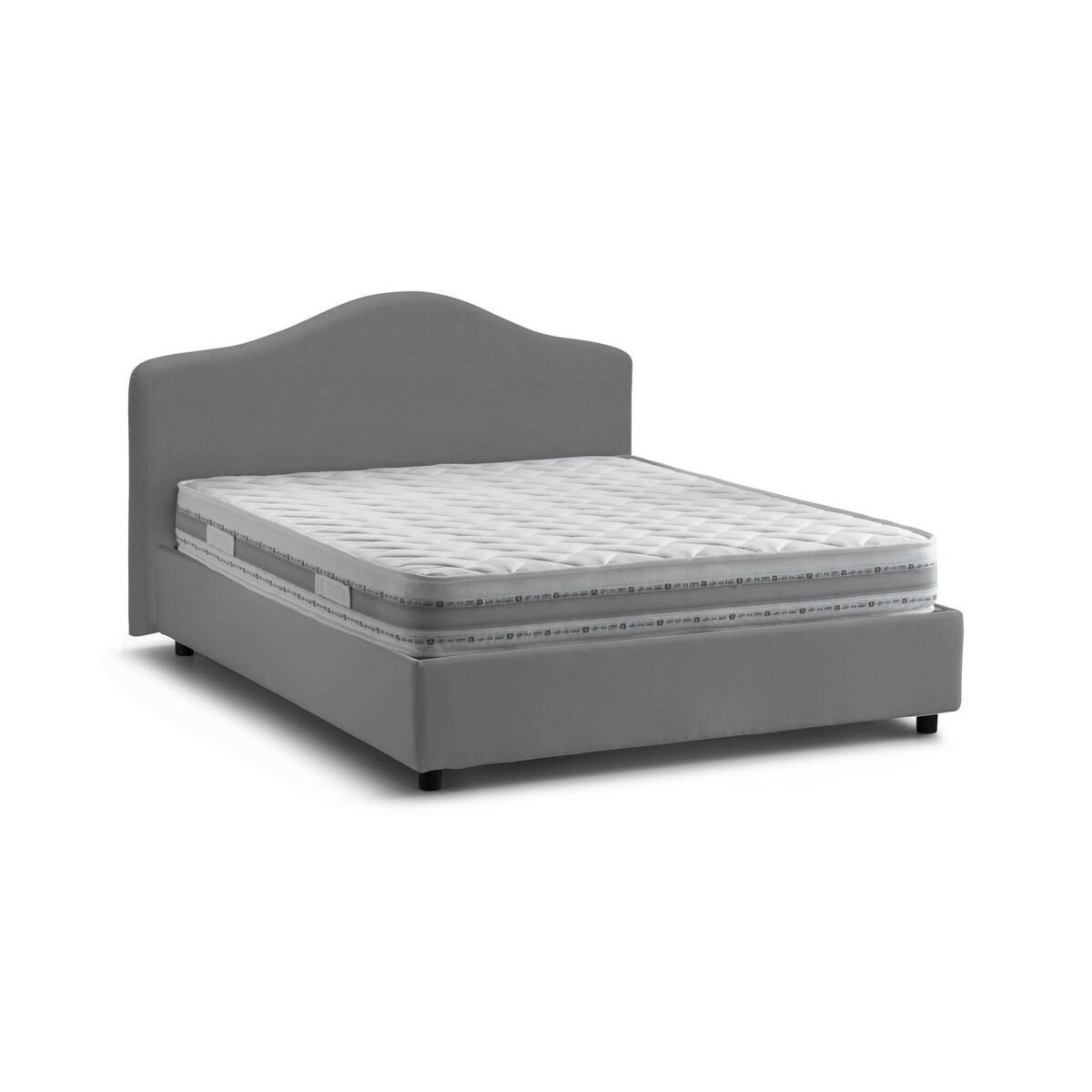 Cama de casal de tecido