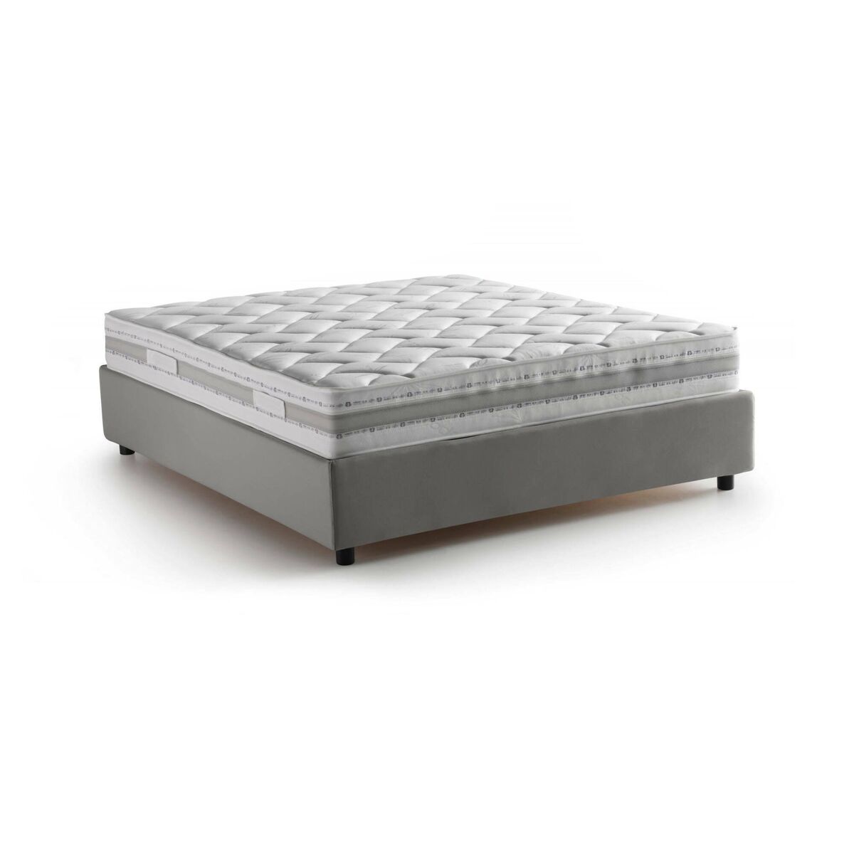 Cama de casal de tecido
