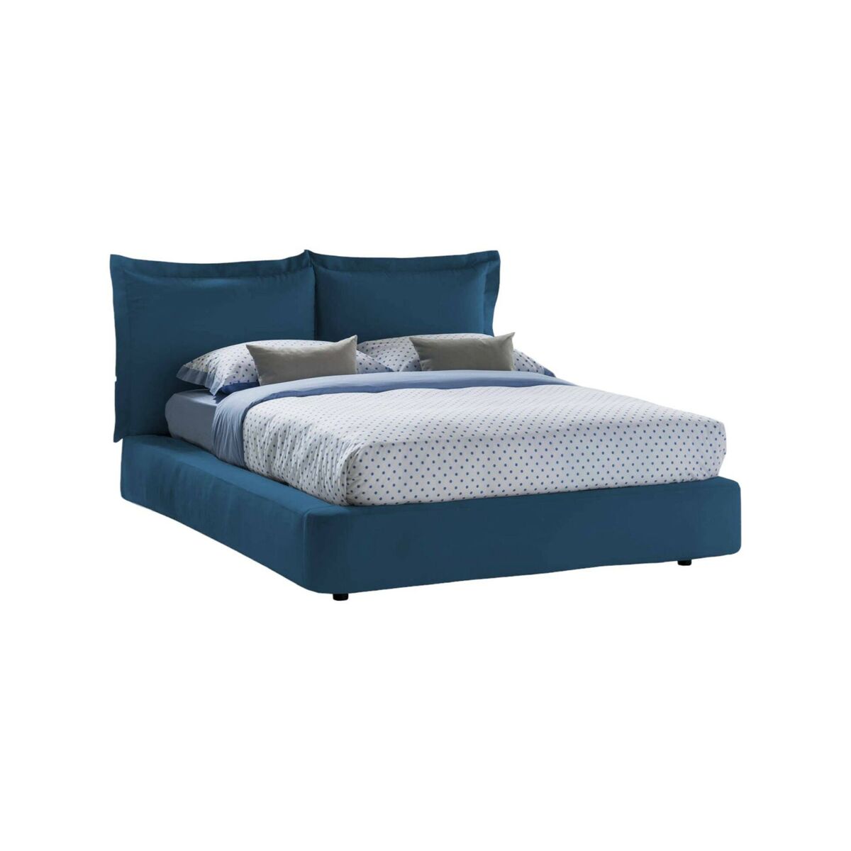 Cama de casal de tecido