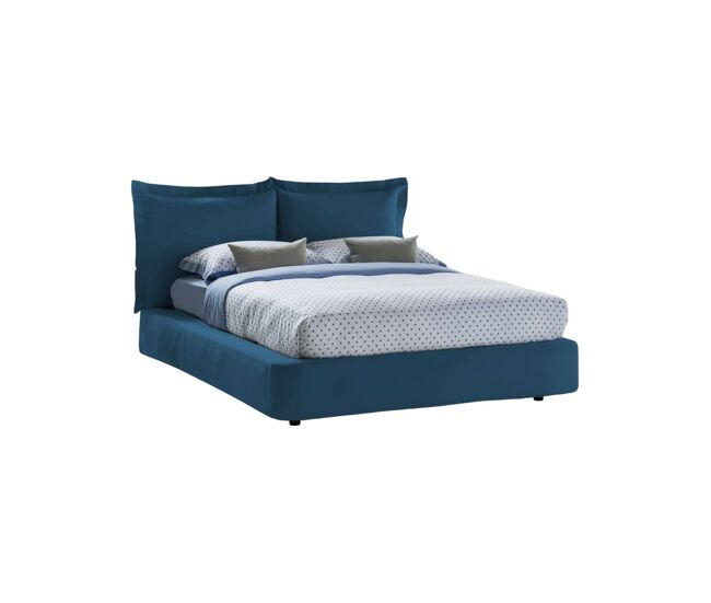 Cama de casal de tecido