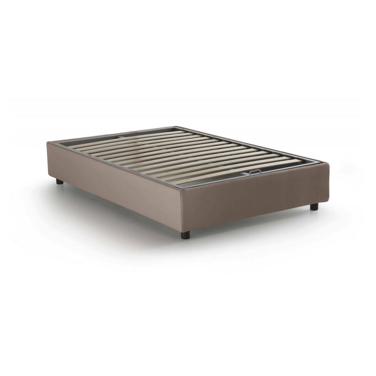 Cama quadrada e meia de tecido
