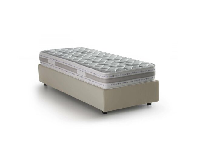 Cama de solteiro de tecido