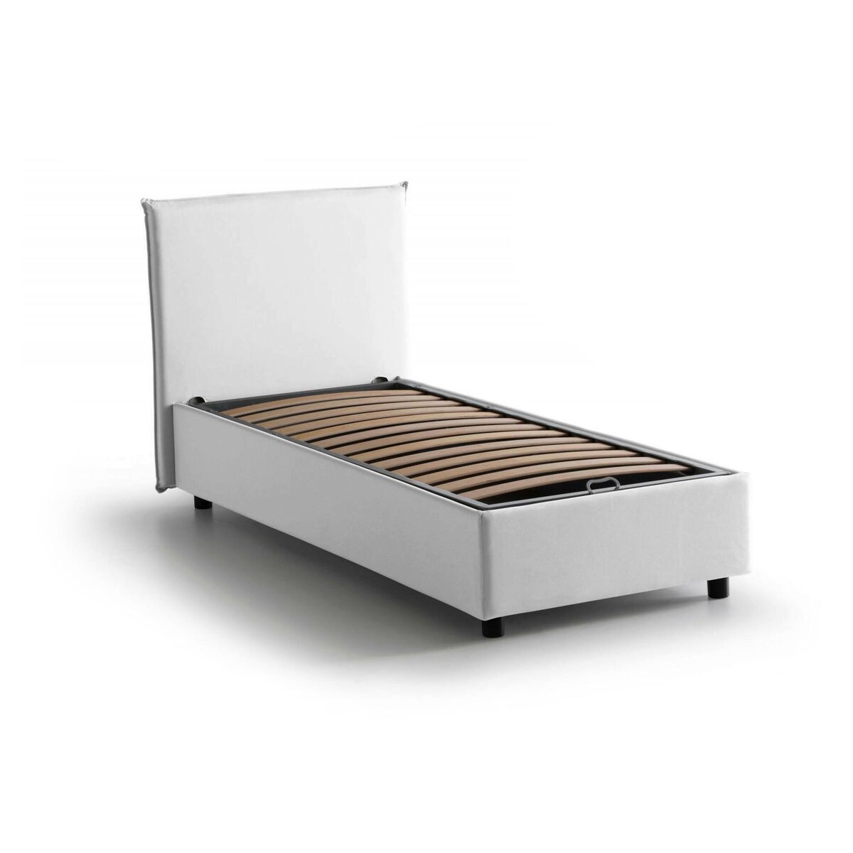 Cama de solteiro de tecido