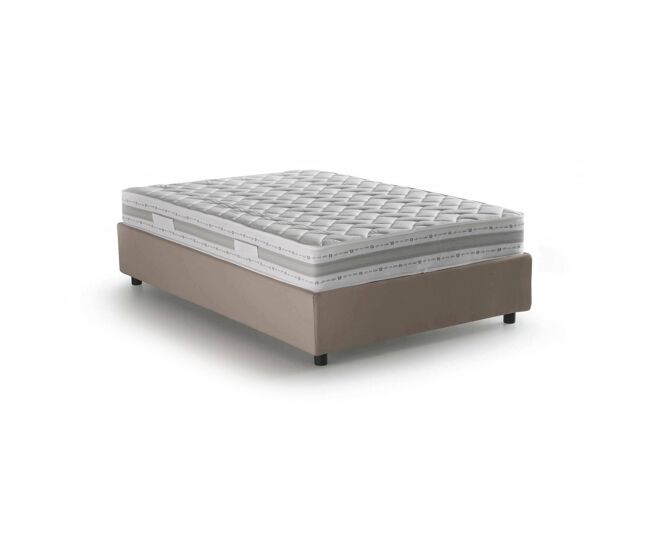 Cama quadrada e meia de tecido