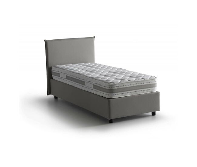 Cama de solteiro de tecido