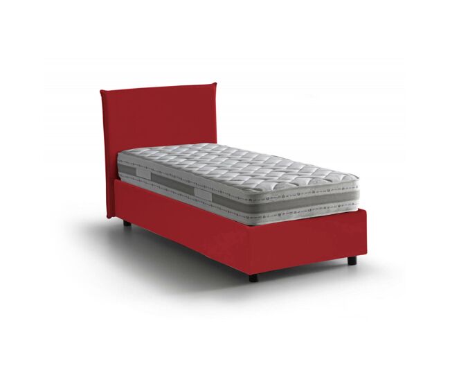 Cama de solteiro de tecido