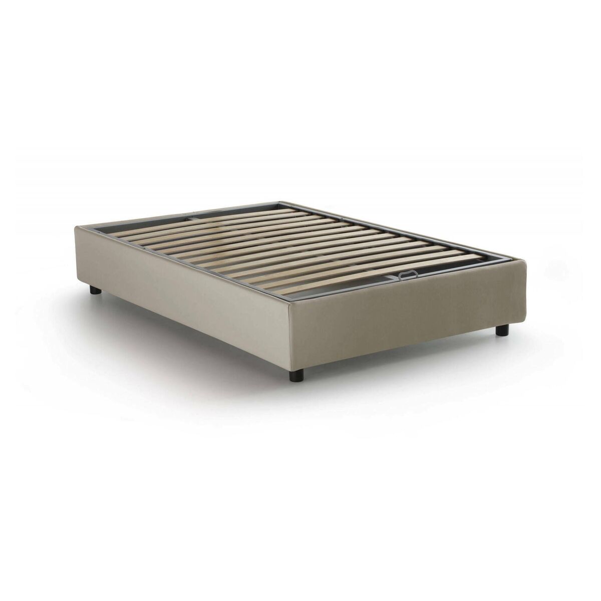 Cama quadrada e meia de tecido