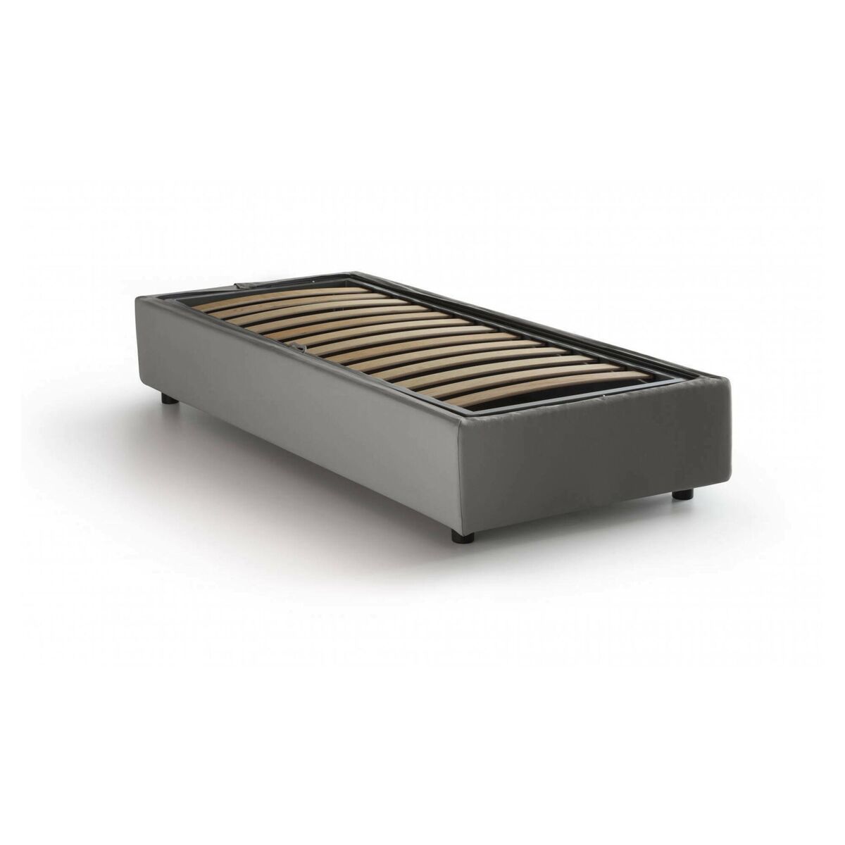 Cama de solteiro de tecido