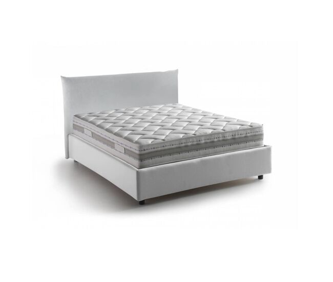 Cama quadrada e meia de tecido