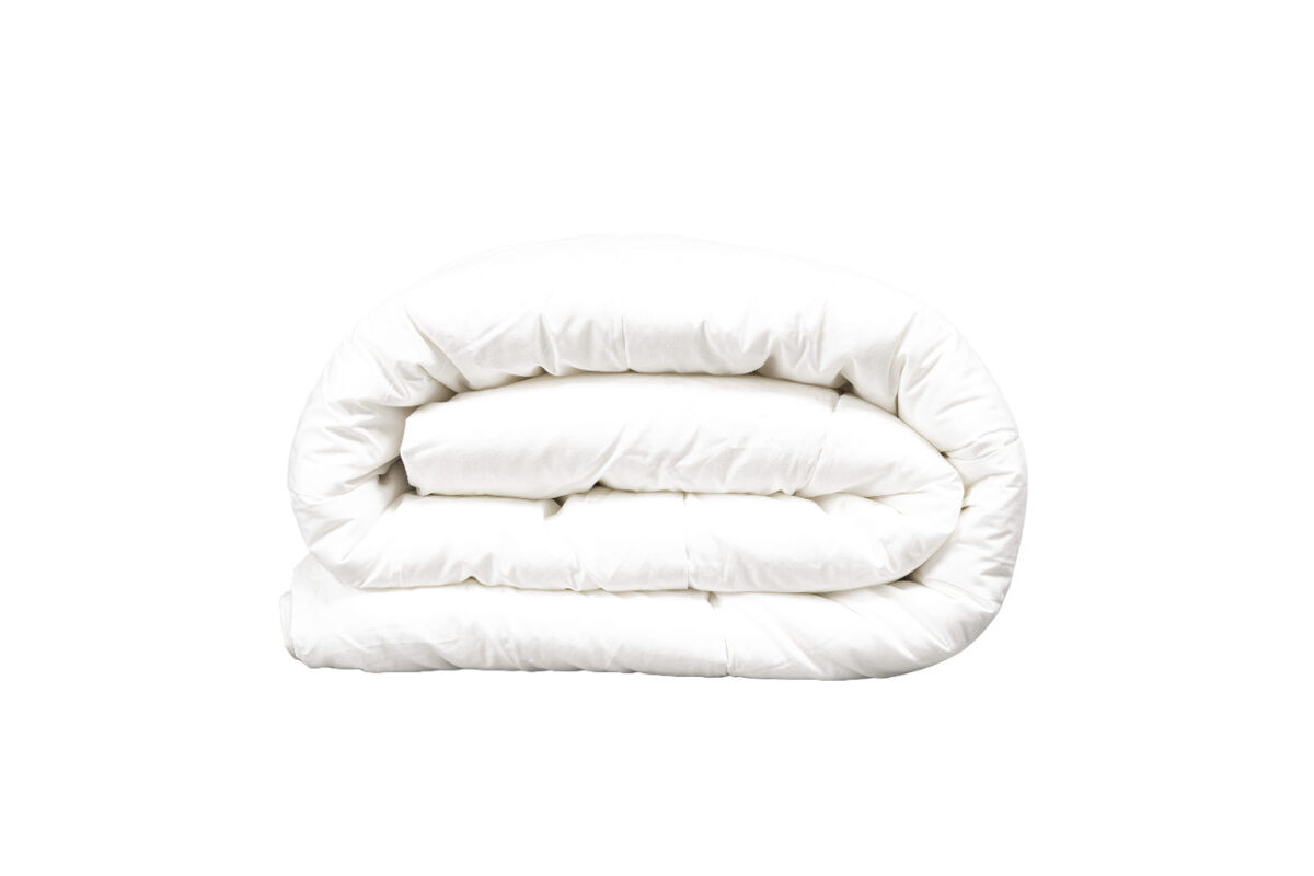Edredão com enchimento nórdico branco 300gr cama 150cm (240x220) donegal collections