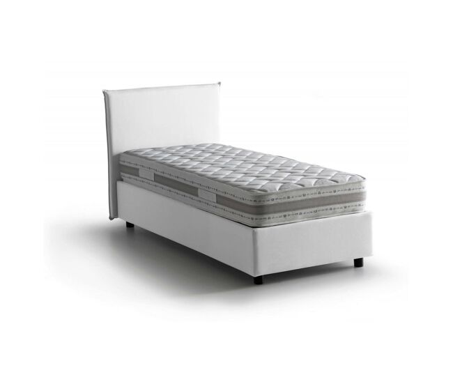 Cama de solteiro de tecido