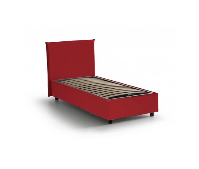 Cama de solteiro de tecido