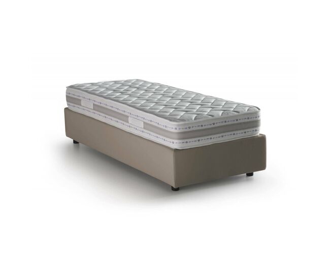 Cama de solteiro de tecido