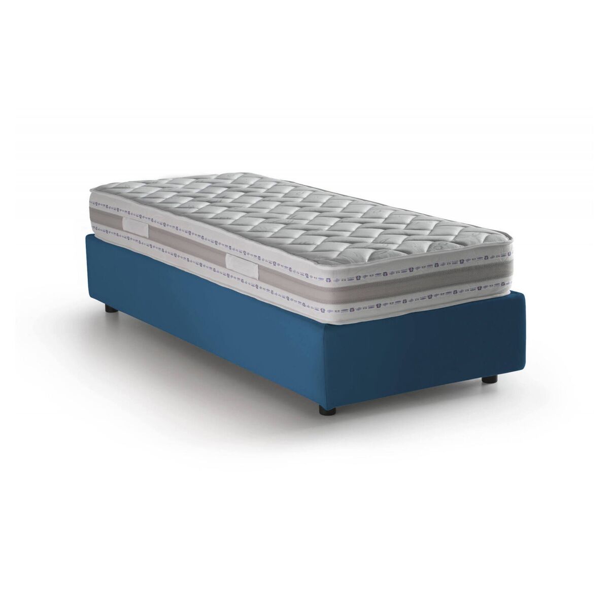 Cama de solteiro de tecido