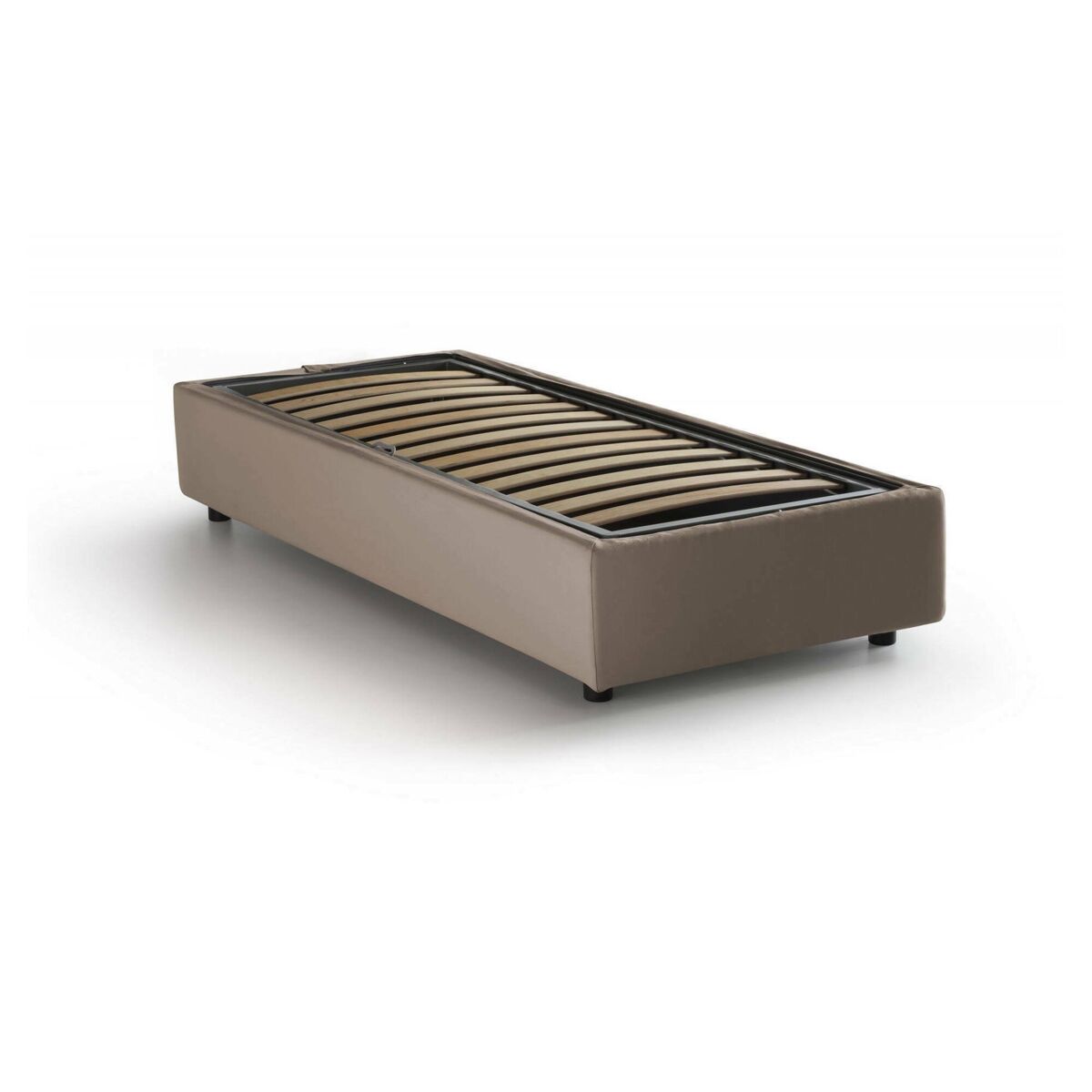 Cama de solteiro de tecido