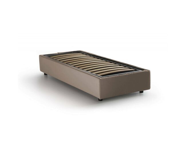 Cama de solteiro de tecido