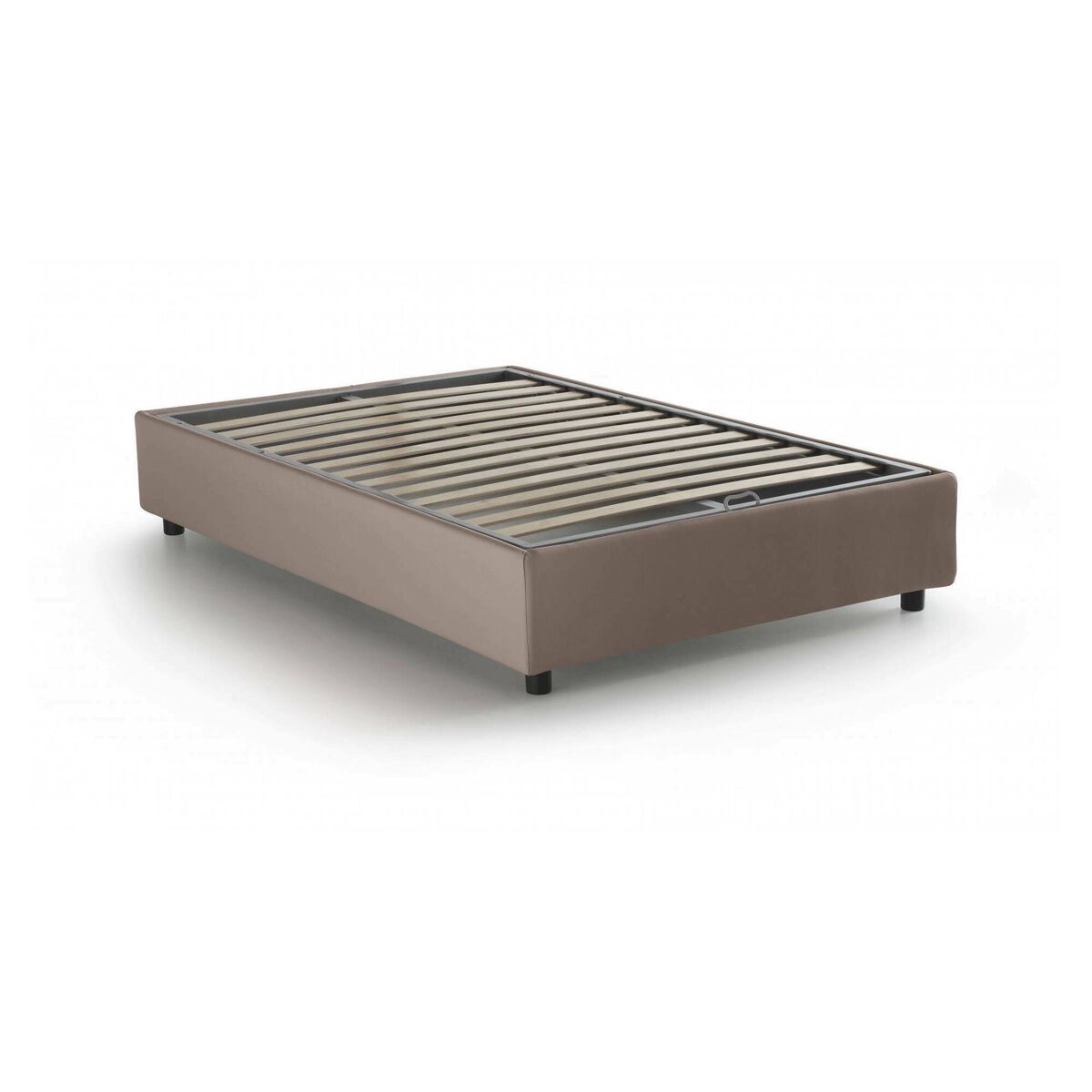 Cama quadrada e meia de tecido