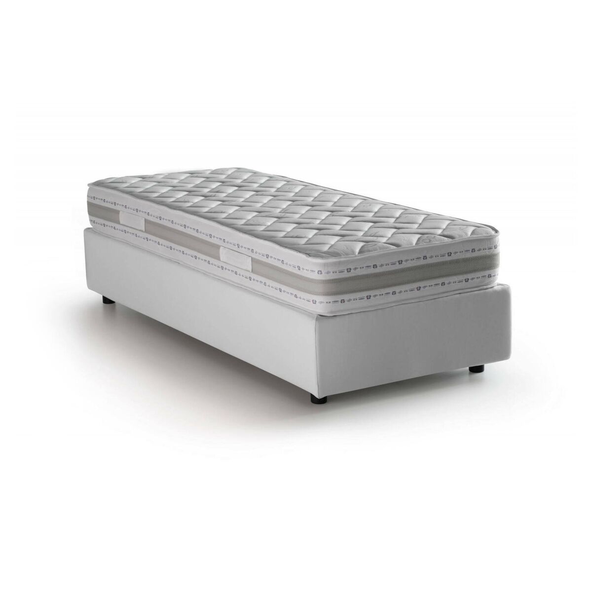 Cama de solteiro de tecido
