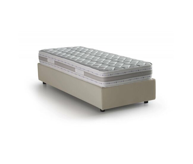Cama de solteiro de tecido