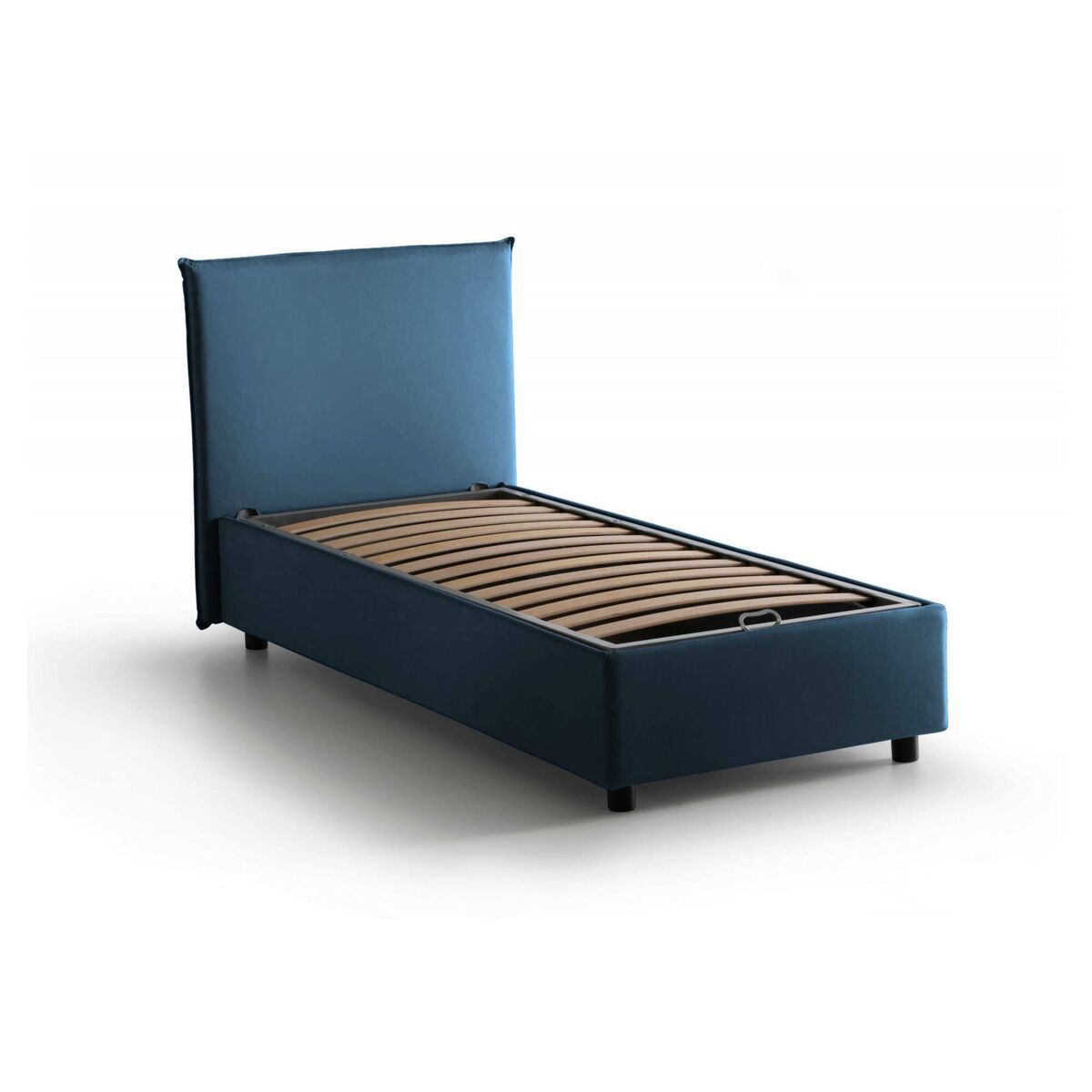 Cama de solteiro de tecido