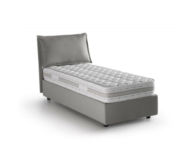 Cama de solteiro de tecido