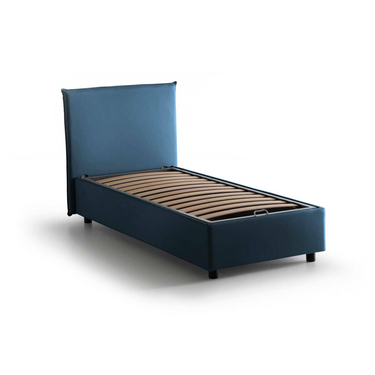 Cama de solteiro de tecido