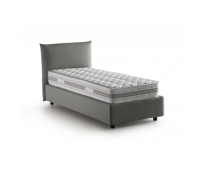 Cama de solteiro de tecido