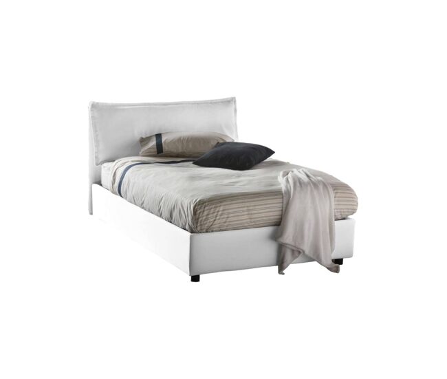 Cama quadrada e meia de tecido