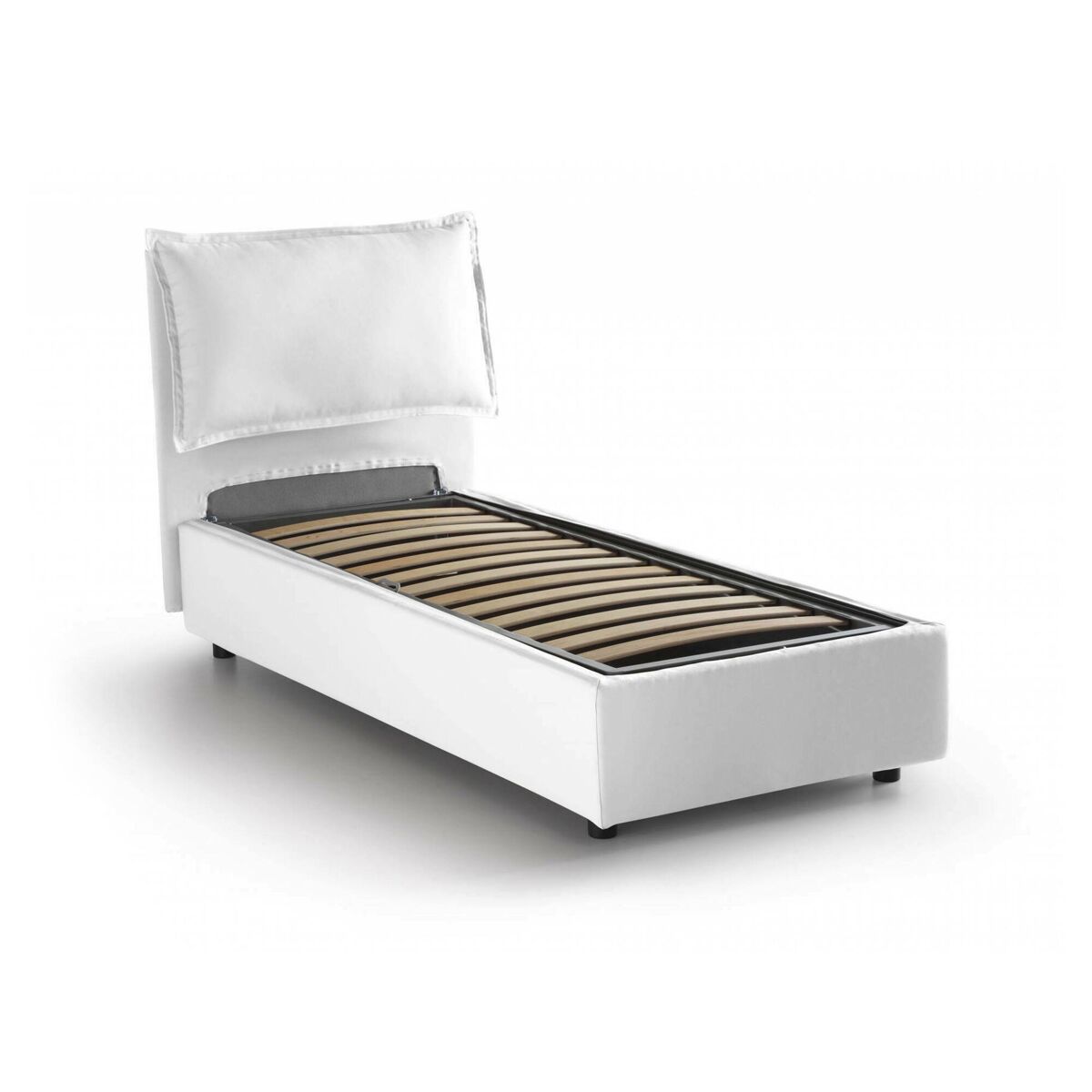 Cama de solteiro de tecido