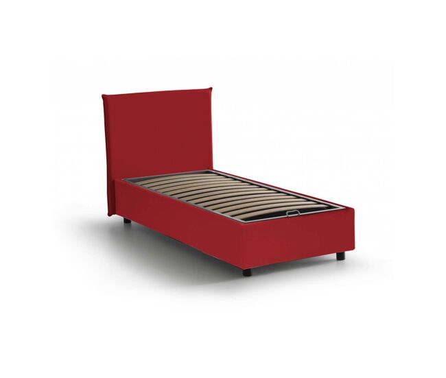 Cama de solteiro de tecido