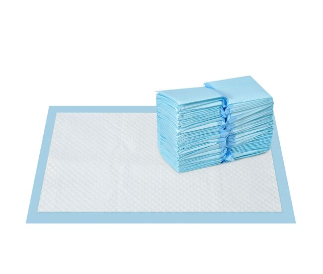 Pawhut resguardos de treino animais de estimação 100 unidades 45x30 cm resguardos absorventes para cães desenho com 6 camadas com superfície de