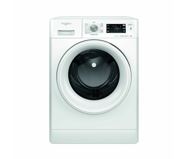 Máquina de lavar whirlpool corporation ffb8258wvsp 8 kg 1100 rpm