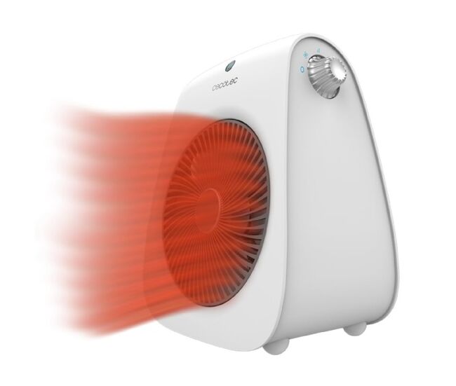 Cecotec termoventilador de 2000 w, 2 níveis de potência e 3 modos de funcionamento.