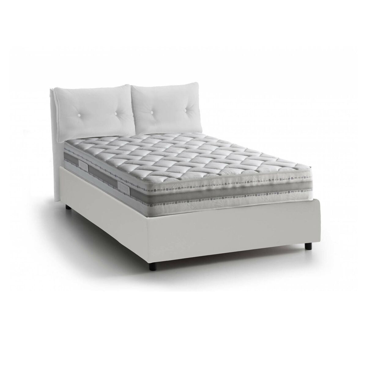 Cama de casal de tecido