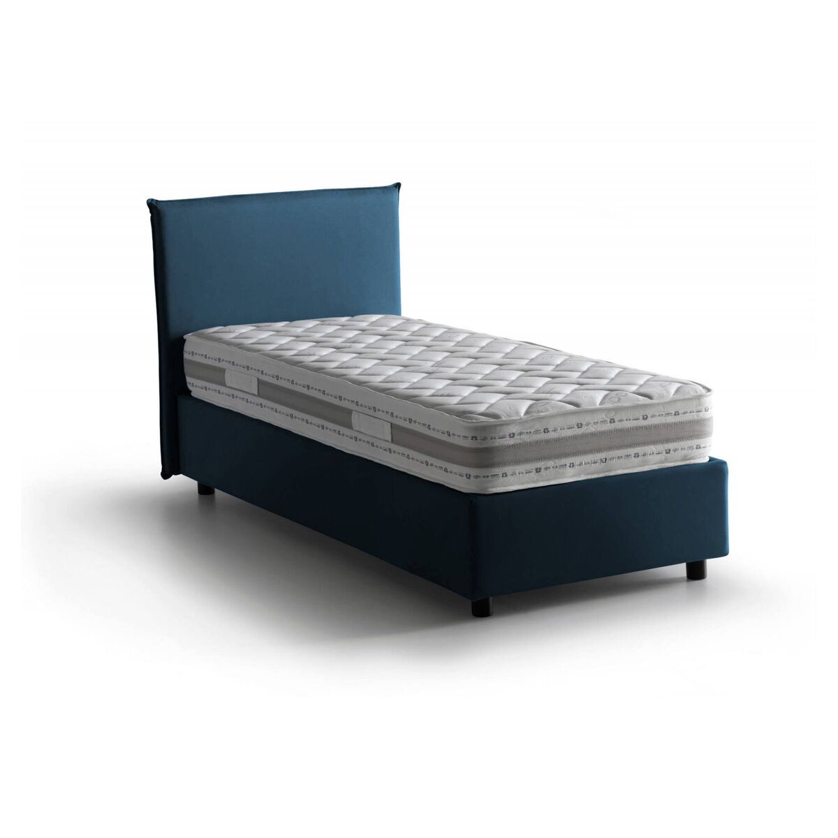 Cama de solteiro de tecido