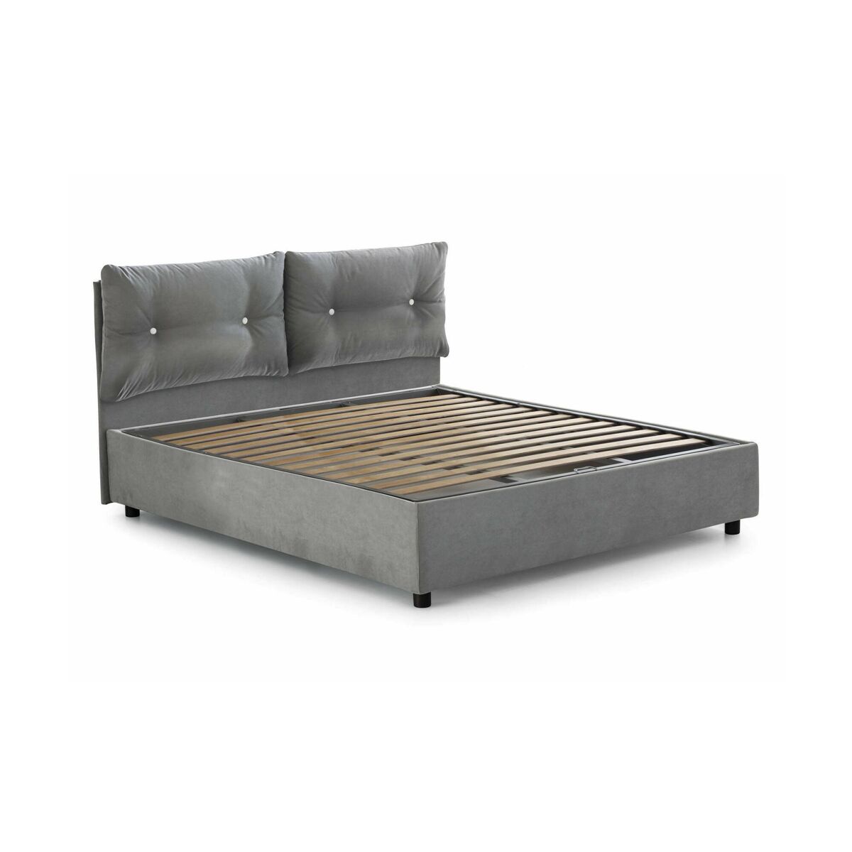 Cama de casal de tecido