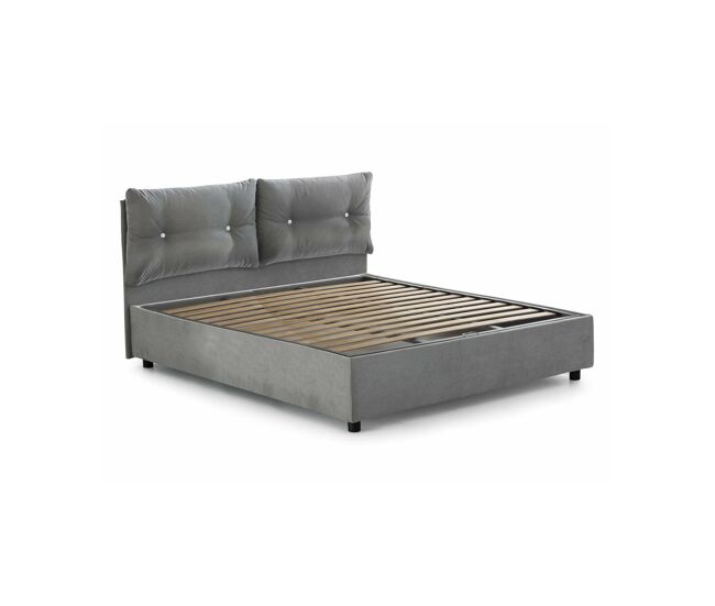 Cama de casal de tecido
