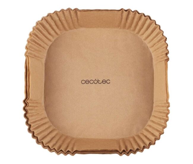 Cecotec pacote de 150 papéis para fritadeira de ar.