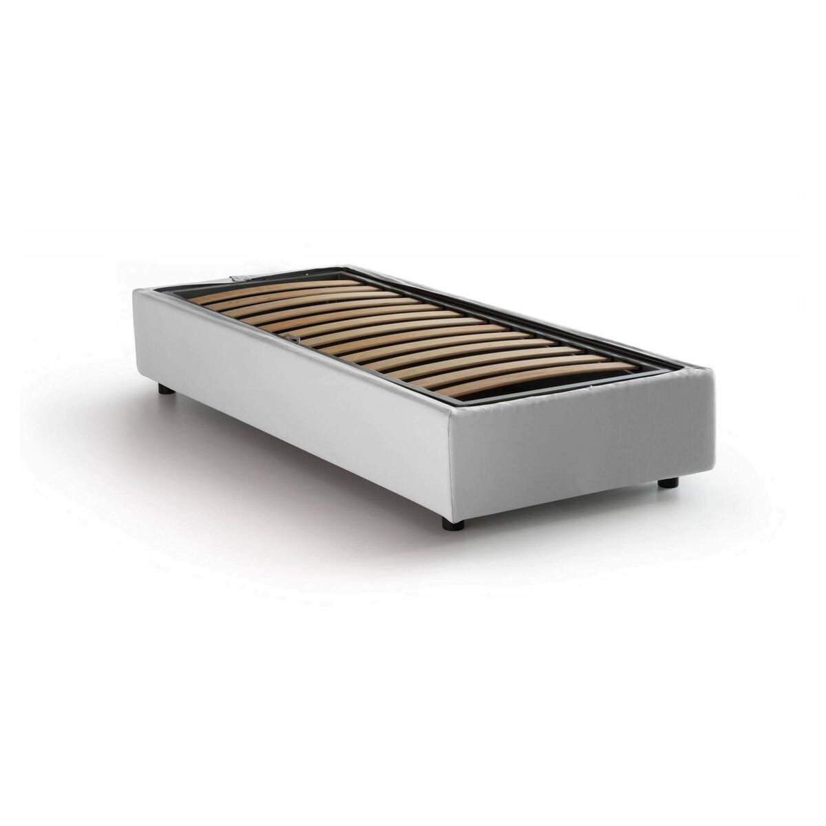 Cama de solteiro de tecido