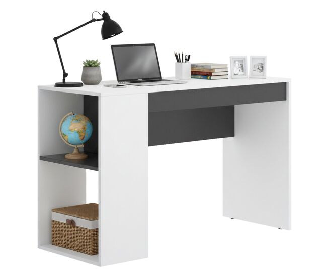 Mesa com efeito de madeira