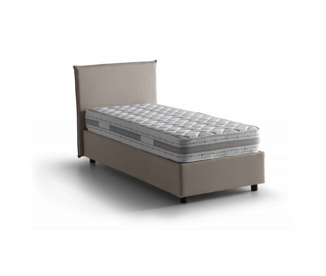 Cama de solteiro de tecido