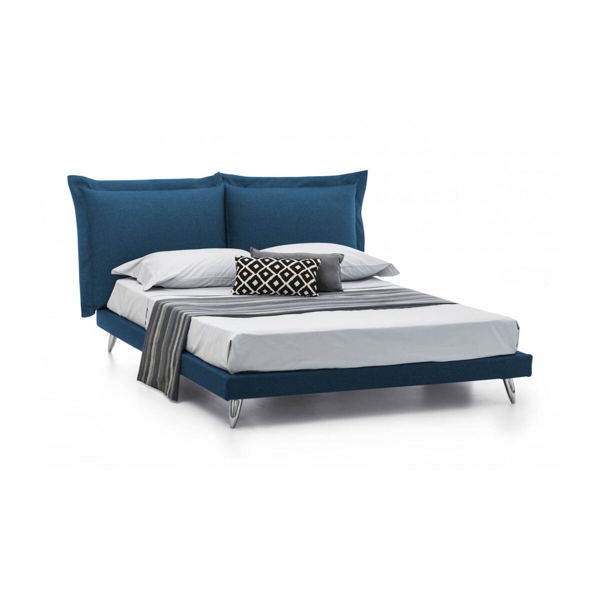 Cama de casal de tecido