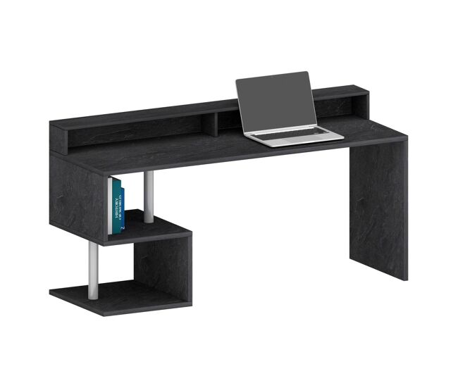 Mesa com efeito de madeira