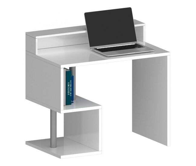 Mesa com efeito de madeira