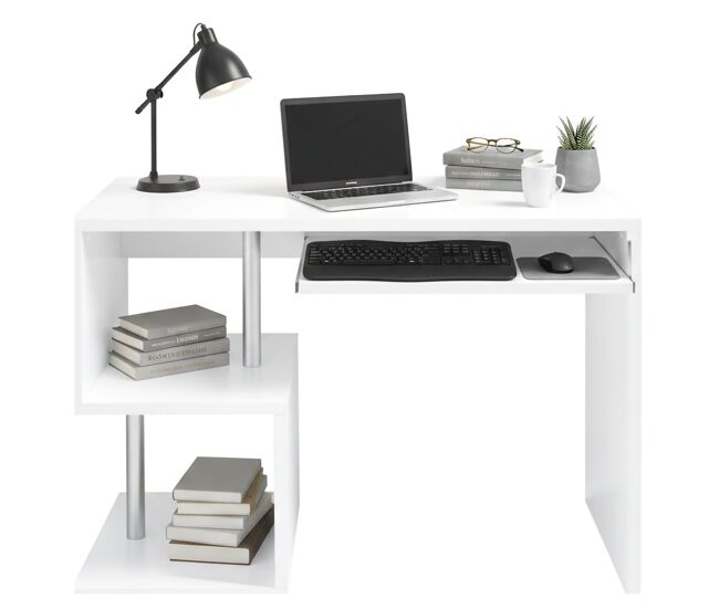 Mesa com efeito de madeira