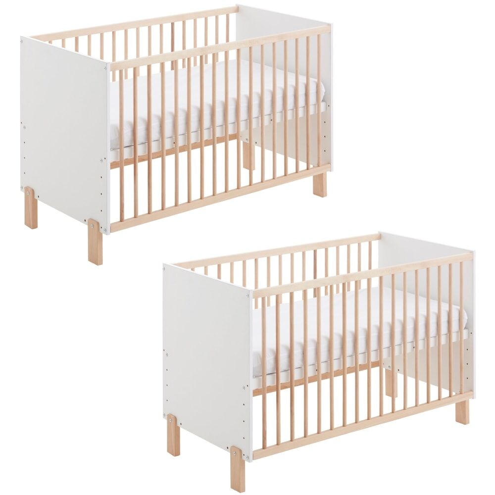 Berço transformável Umami para gémeos: co-sleeping, duplo e individual