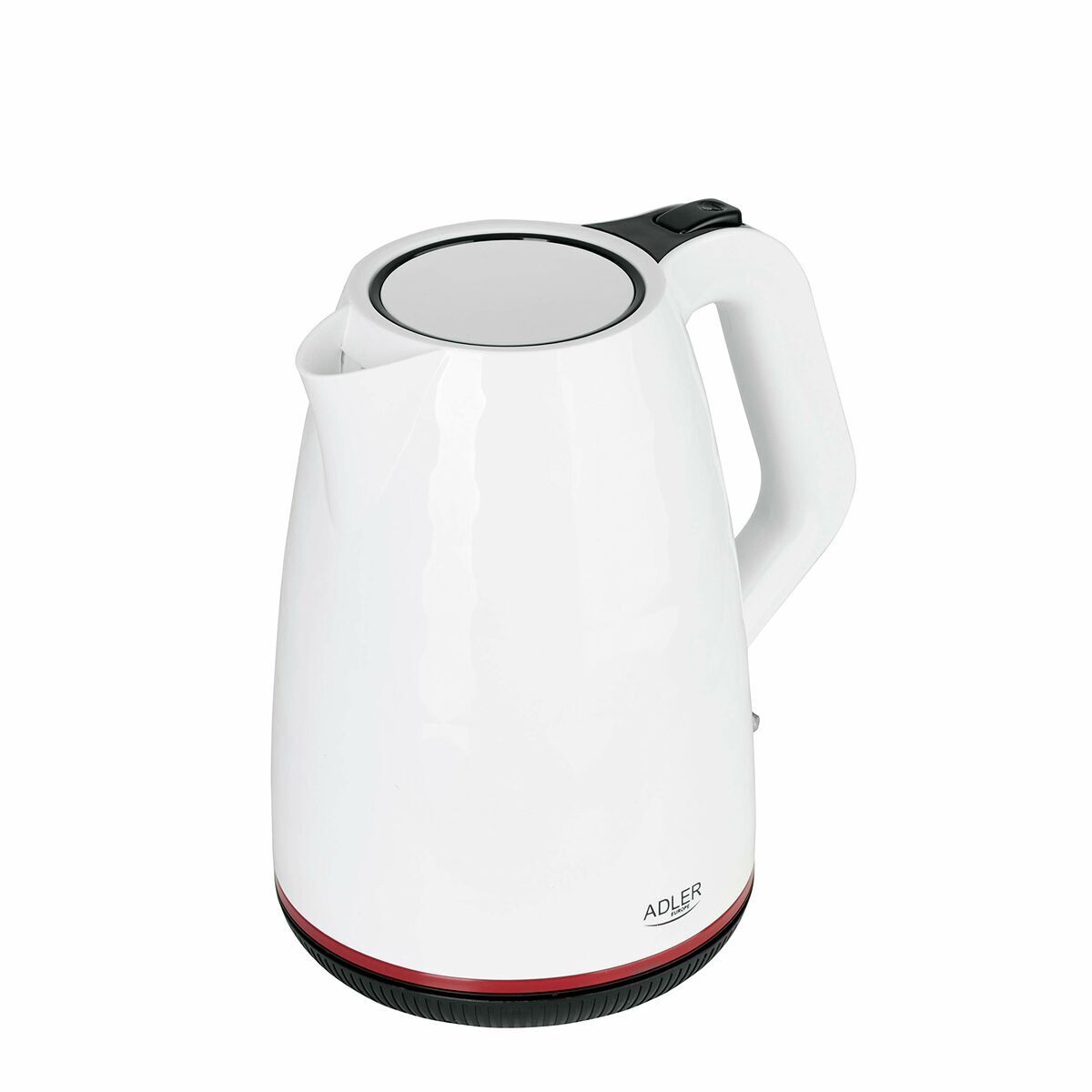Chaleira adler ad 1277 w branco plástico 2200 w 1,7 l