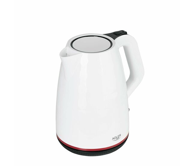 Chaleira adler ad 1277 w branco plástico 2200 w 1,7 l