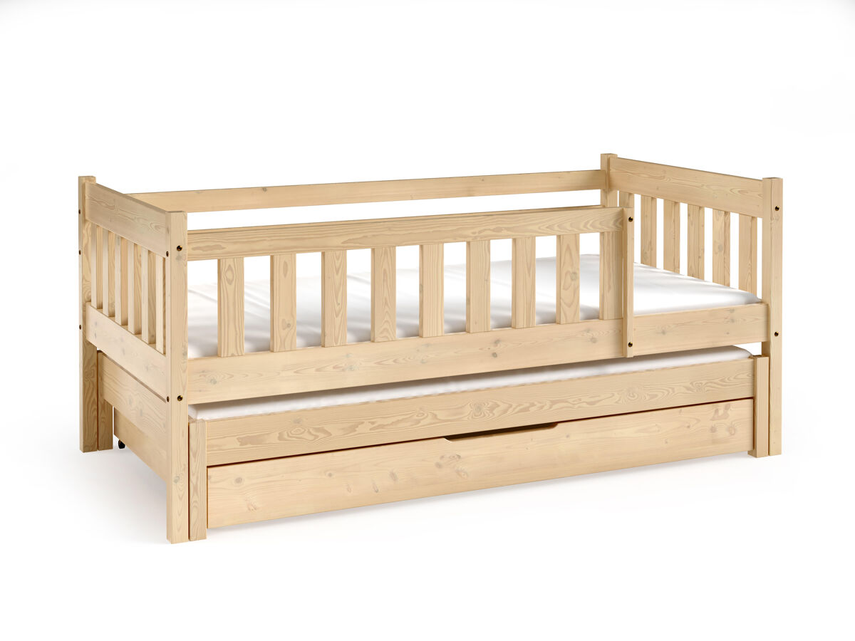 Cama para crianças nela bege 86x168x75cm
